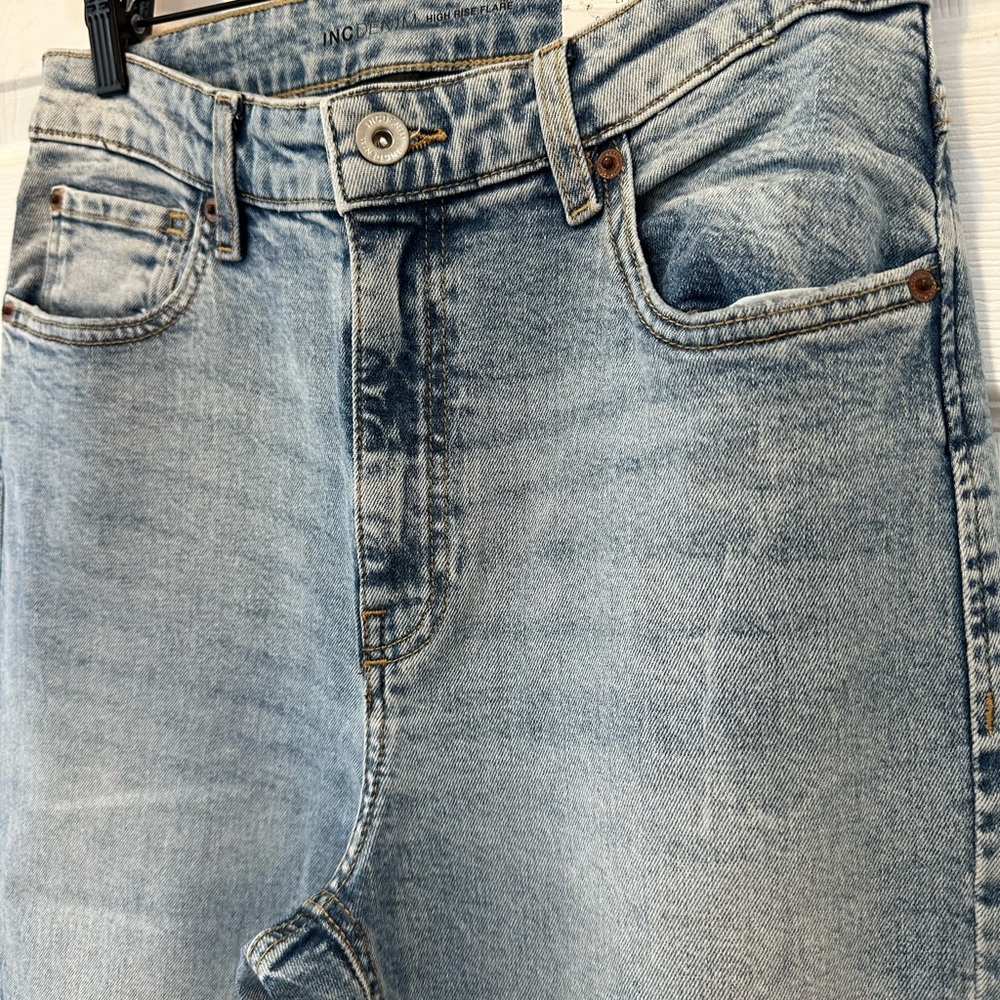 INC International Concepts Women's Light Blue Straight Leg Jeans Size 6/28 NWT